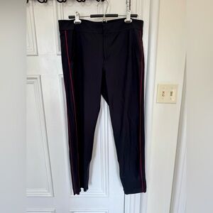 Athleta side stripe scuba pants